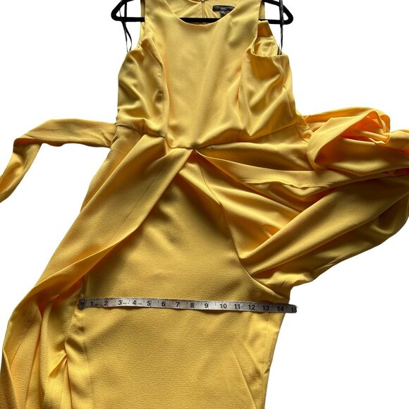 Spring, Summer Outfit. Yellow Jumpsuit Size 12 INC International Concepts. - Picture 14 of 16